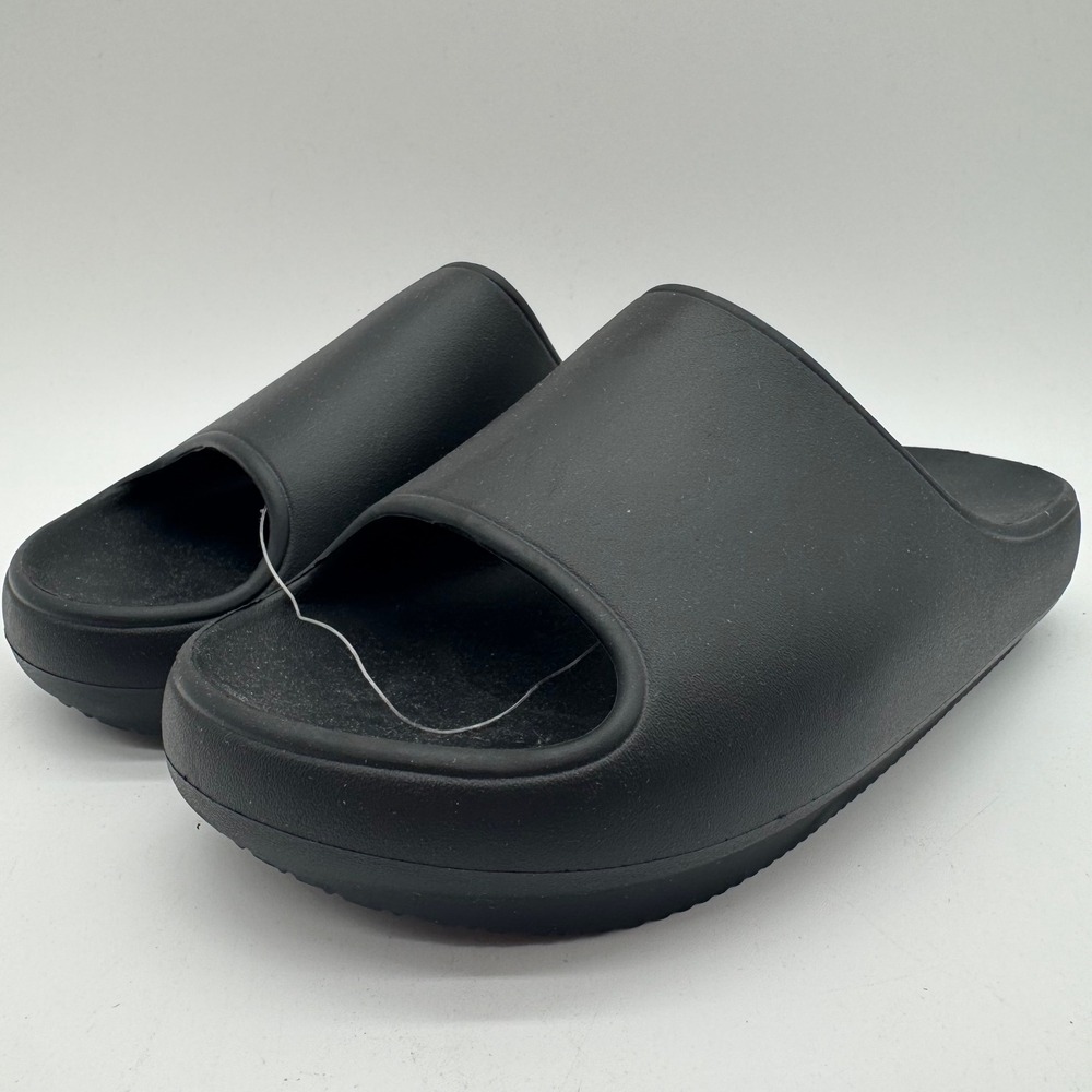 32 Degrees Cool Cloud Slide Sandals Black Unisex Size S W6-7 M4-5 New